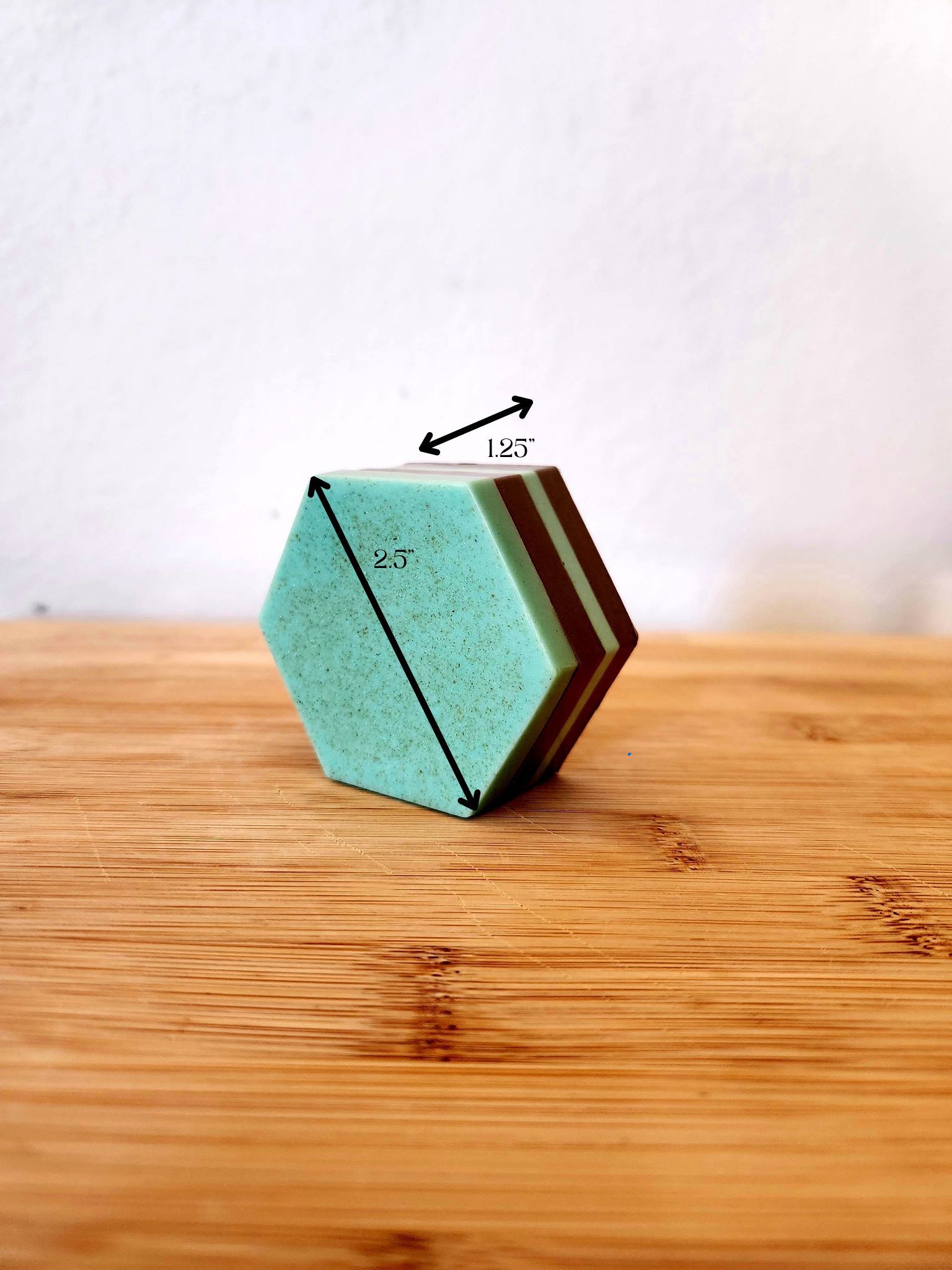 Chocolate Mint Oatmeal Soap - Image 4